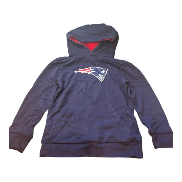 Cubcoats NFL Patriots Child’s Hoodie Size 6-7; 2-1 Transforms Hoodie Soft Plush - Picture 2 of 11